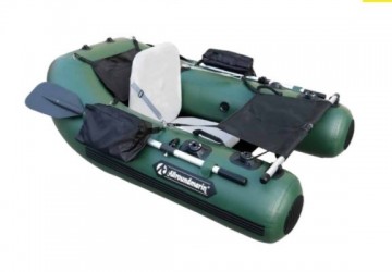 Allroundmarinbellyboat170greenzonder steun